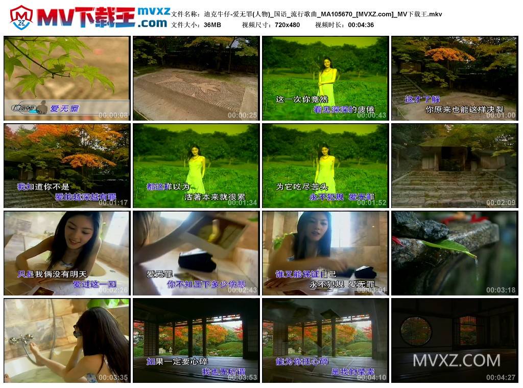 迪克牛仔-爱无罪(人物)_国语_流行歌曲_MA105670
